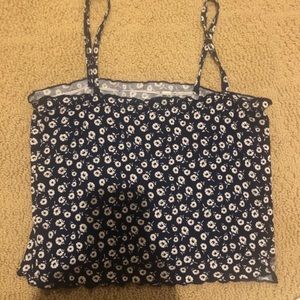 blue Pacsun cropped top never worn